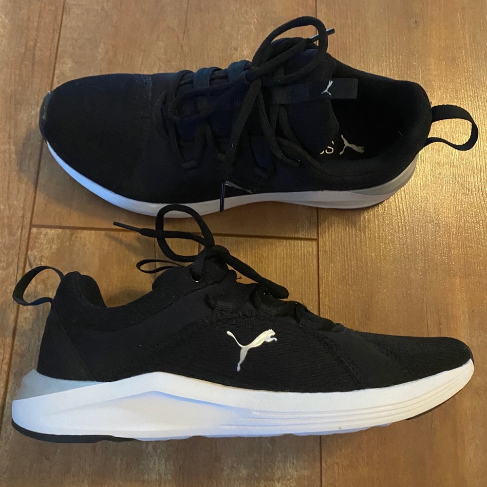 Puma Tennis Shoes Soft Foam Black